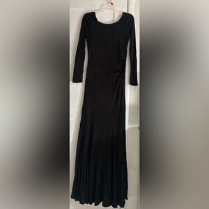 Donna Karan Black Long Sleeve Dress